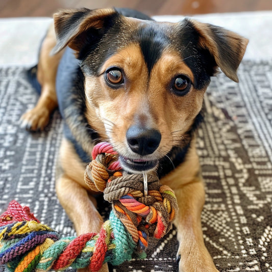 The Benefits of Rope Toys for Dogs: Dental Health and Beyond