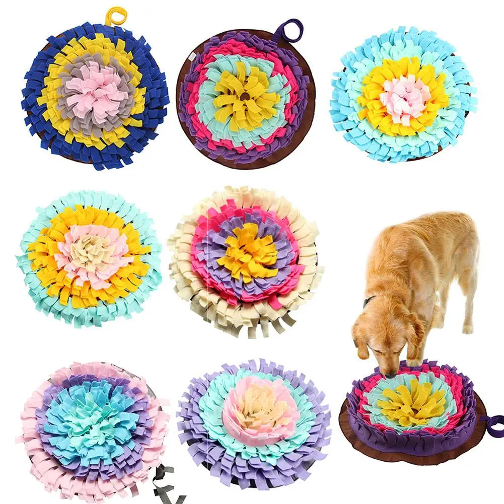 Round Dog Snuffle Mat