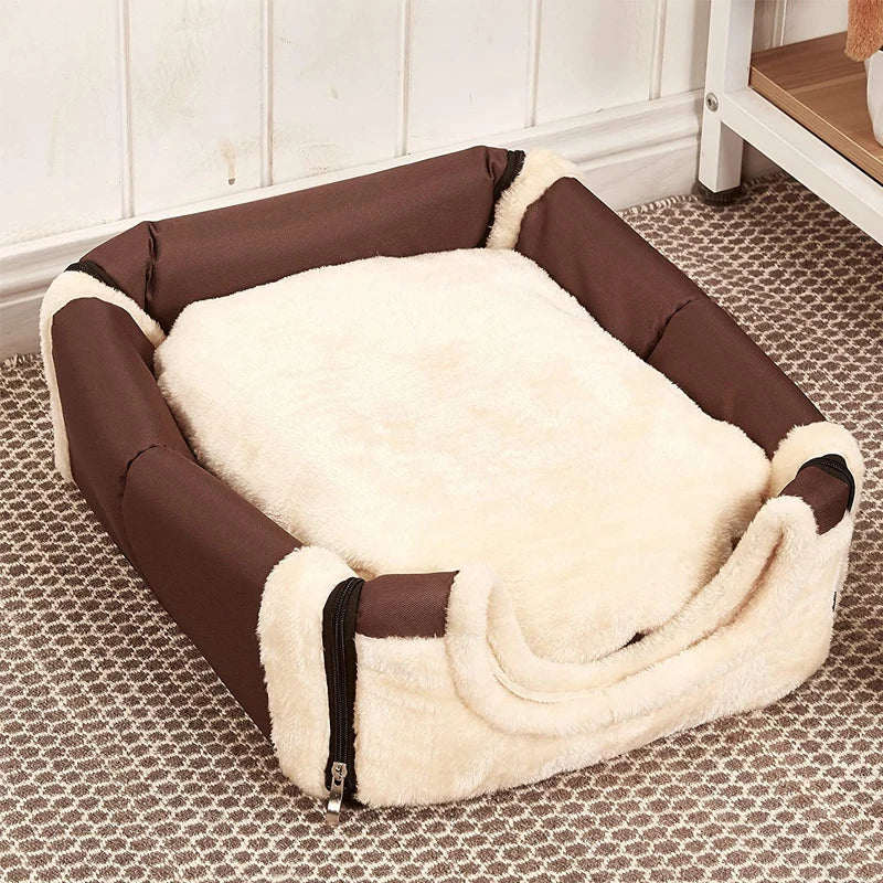 Indoor Soft and Cozy Dog House Bed