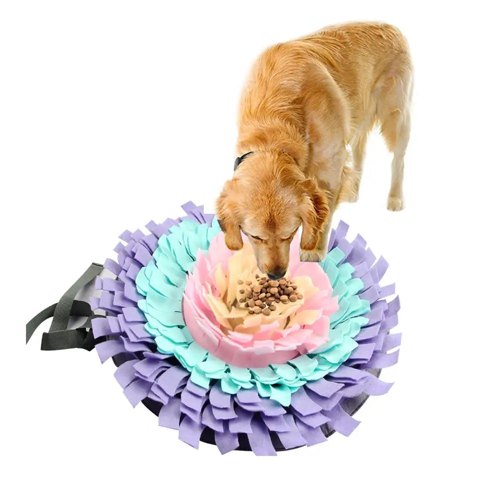Round Dog Snuffle Mat