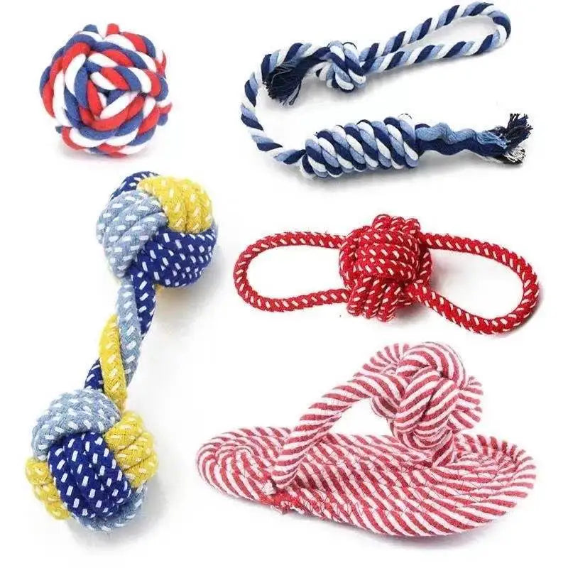 Rope Dog Toys of Different Shapes