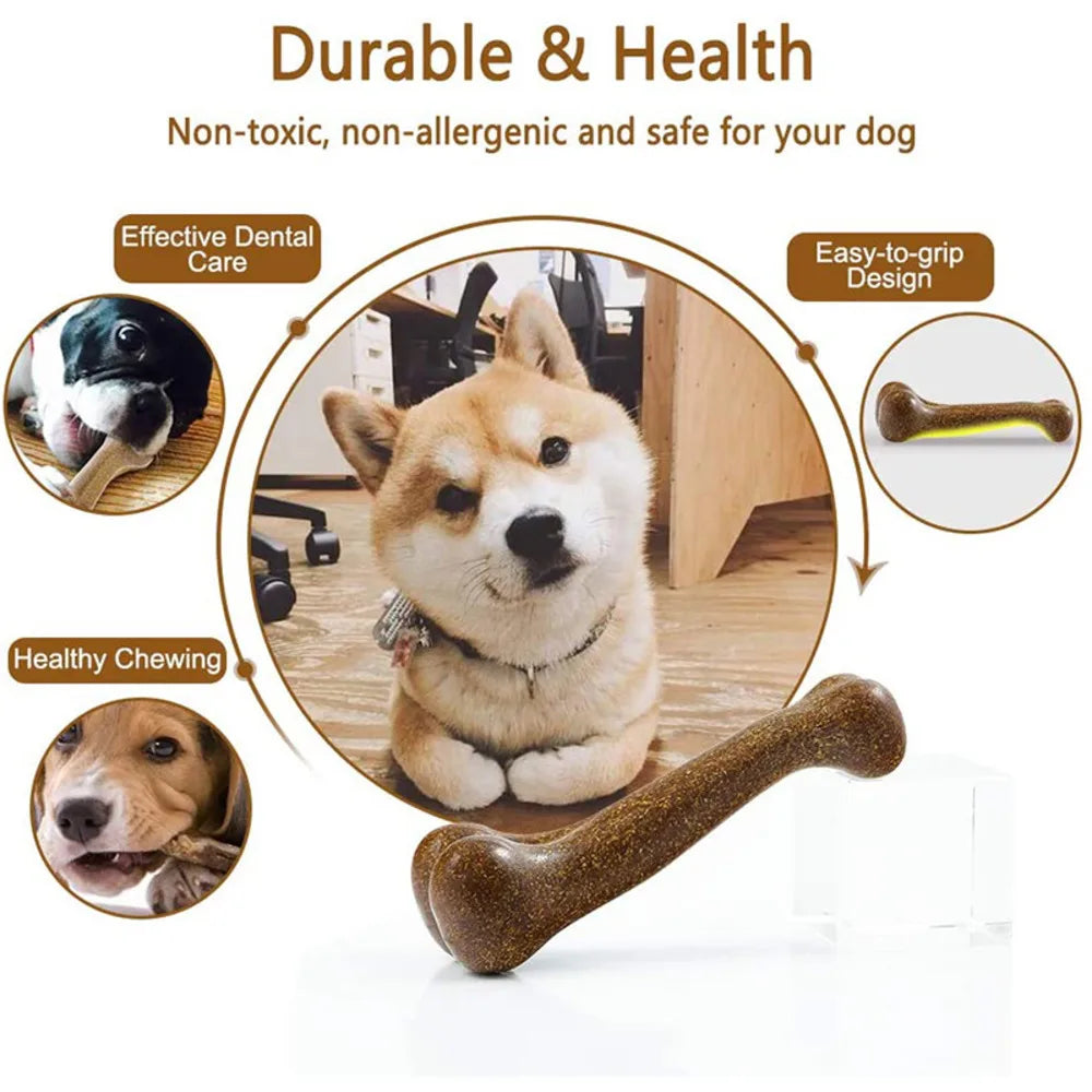 Dog Bone Dental Chews Toy