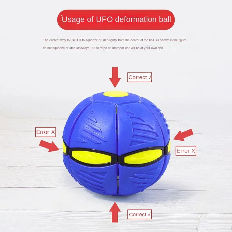 Flying UFO Saucer Interactive Ball