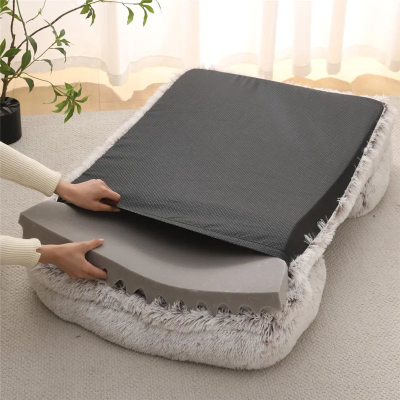Rectangular Washable Large Dog Bed