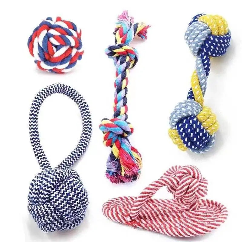 Rope Dog Toys of Different Shapes