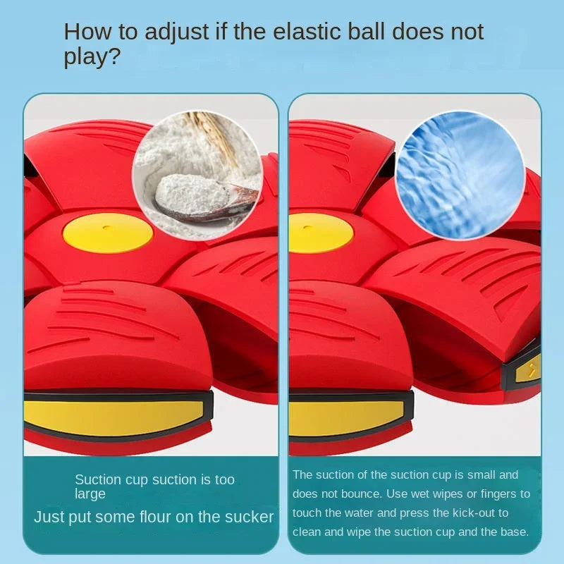 Flying UFO Saucer Interactive Ball