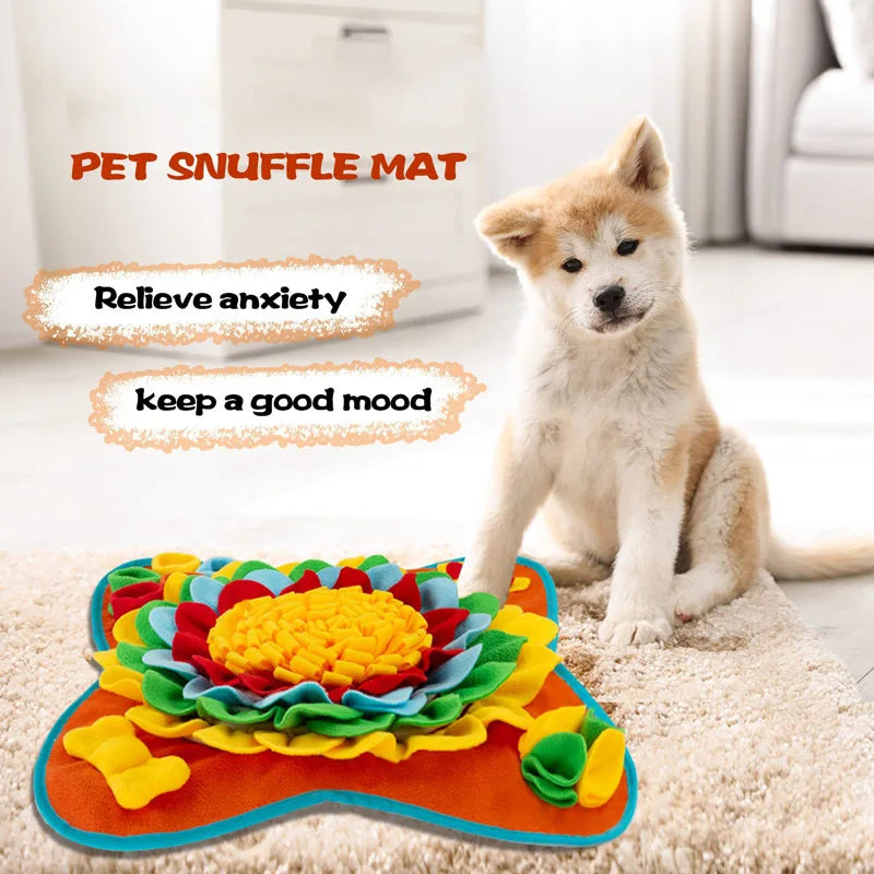 Sunflower Dog Snuffle Mat