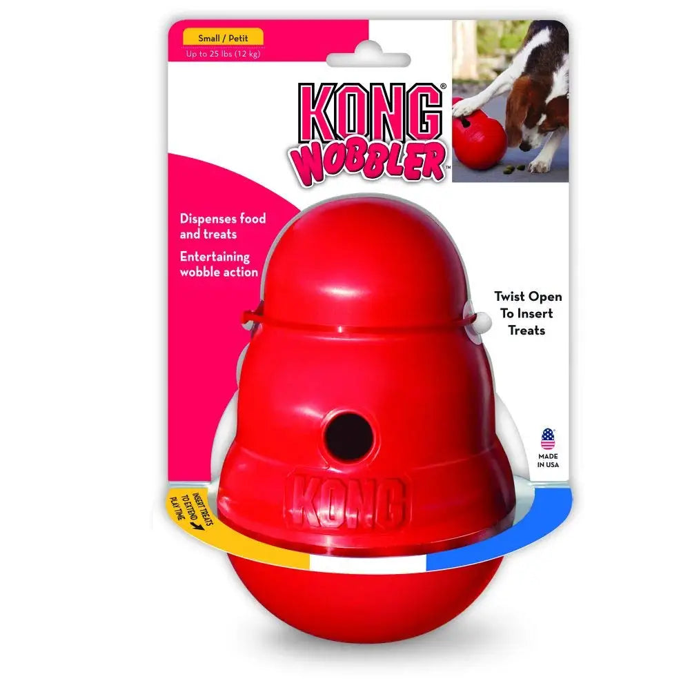 KONG - Wobbler - Interactive Treat Dispensing Dog Toy