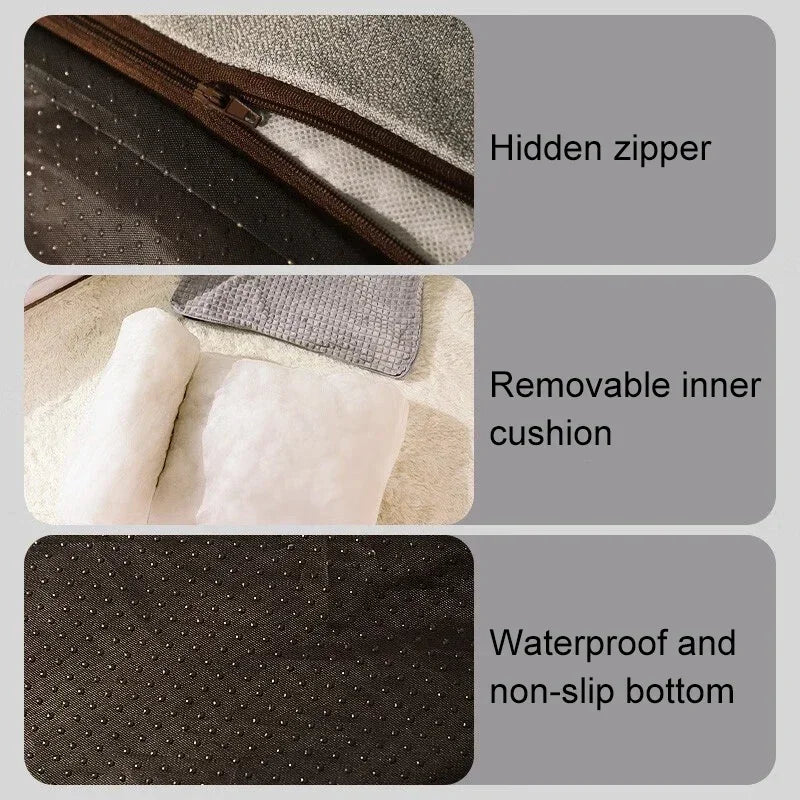 Soft and Cozy Plush Fleece Dog Bed