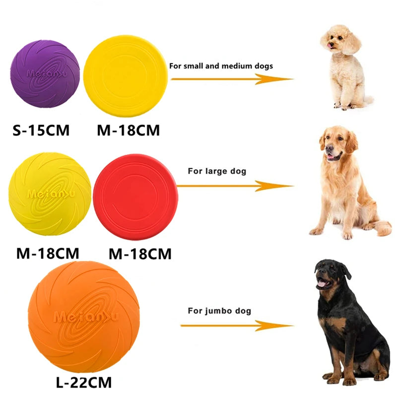 Silicone Frisbee For Dogs