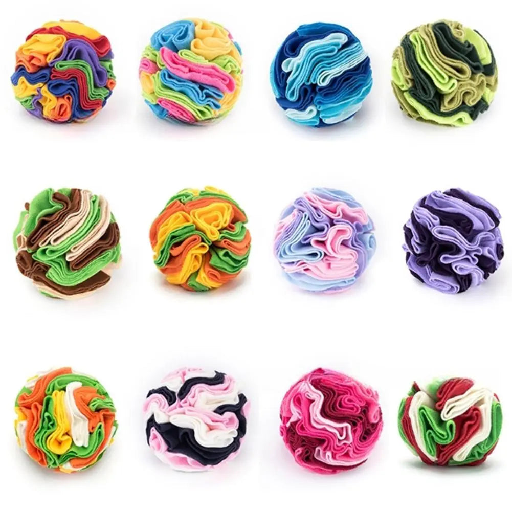 Dog Sniffing Puzzle Ball