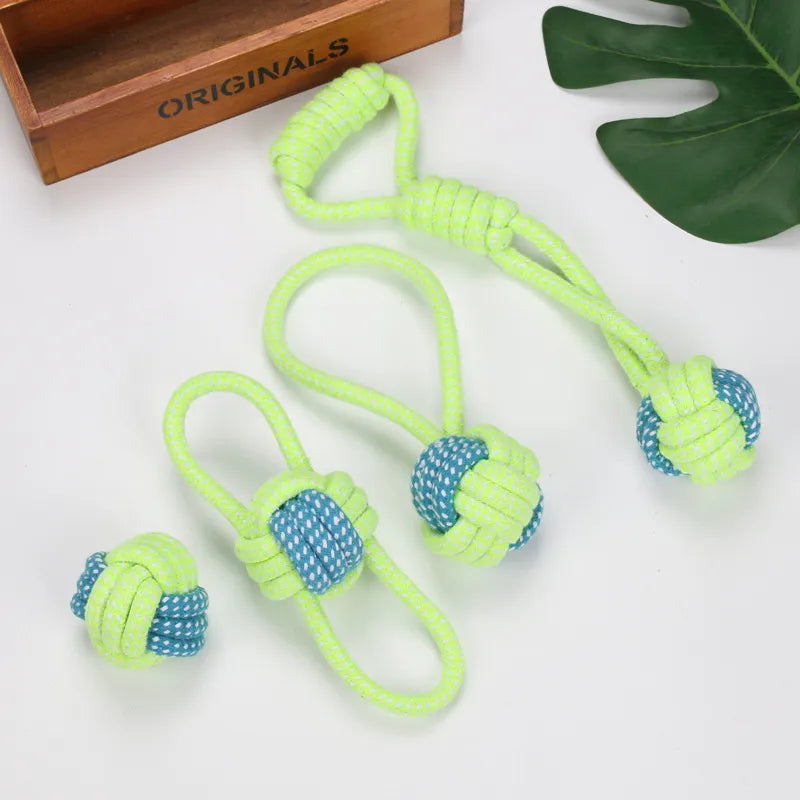 Cotton Rope Dog Toy Set