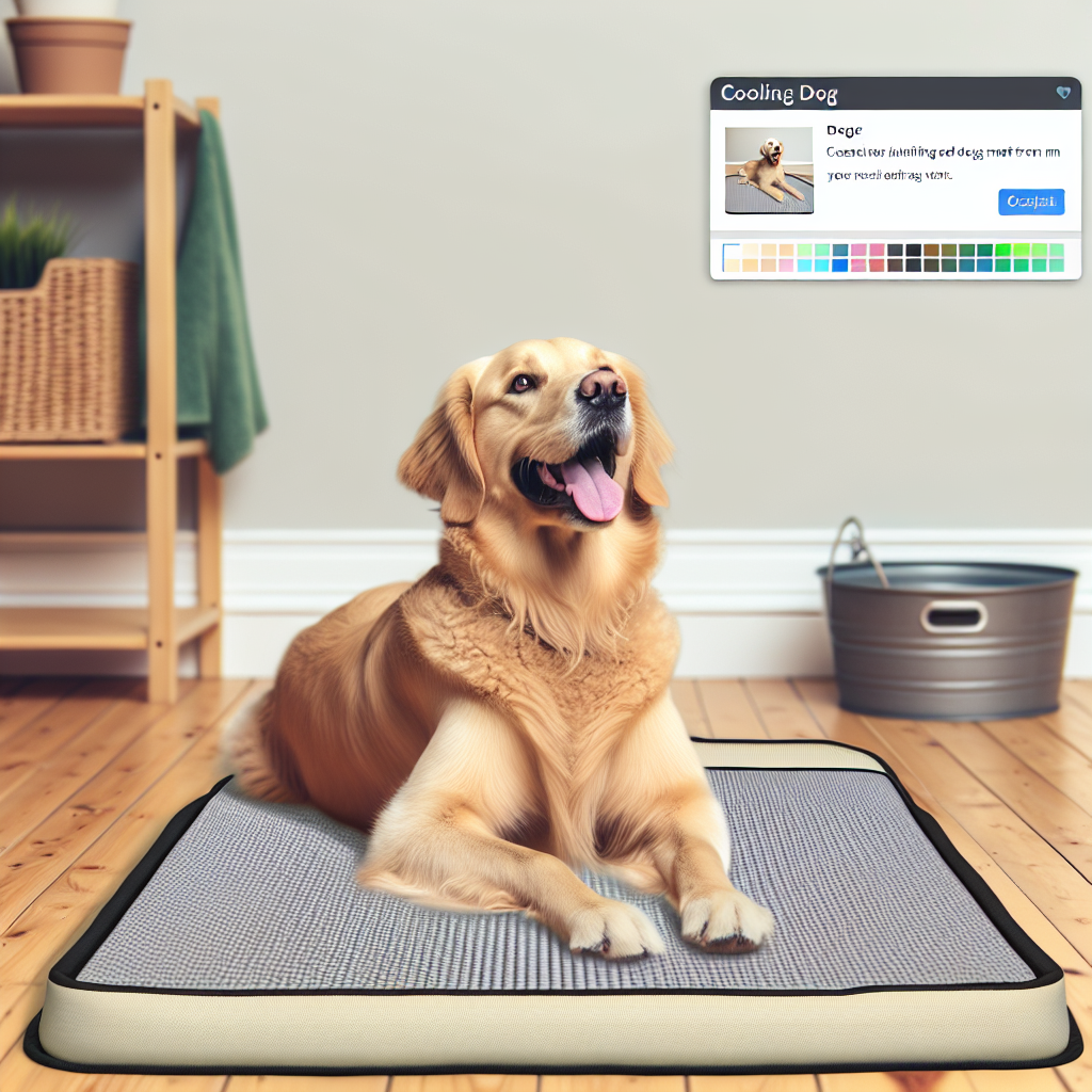 How to Keep Your Fur Buddy Chill All Summer Long with Puptastic Cooling Mats!