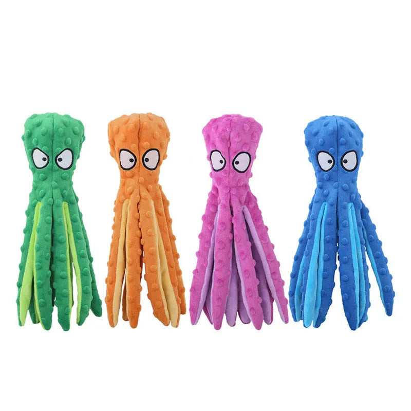 Plush Toy Octopus for Dogs