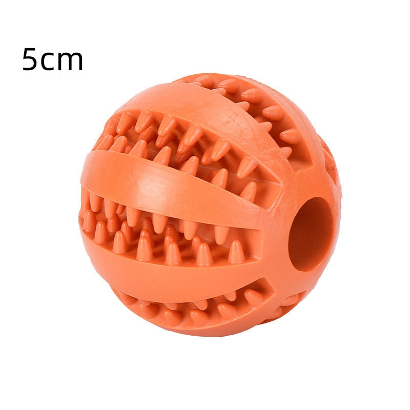 Rubber Treat Puzzle Chew Ball