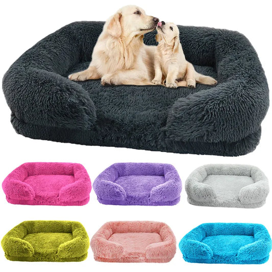 Rectangular Washable Large Dog Bed