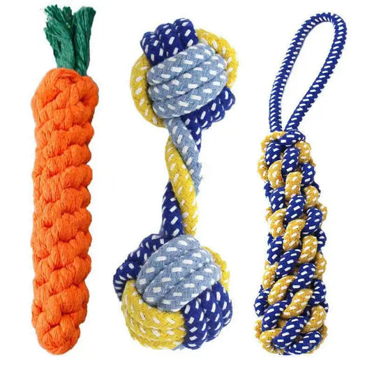 Rope Dog Toys of Different Shapes