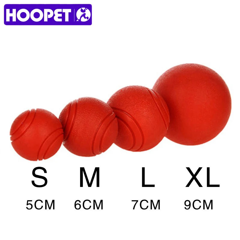 Red Rubber Ball for Dogs