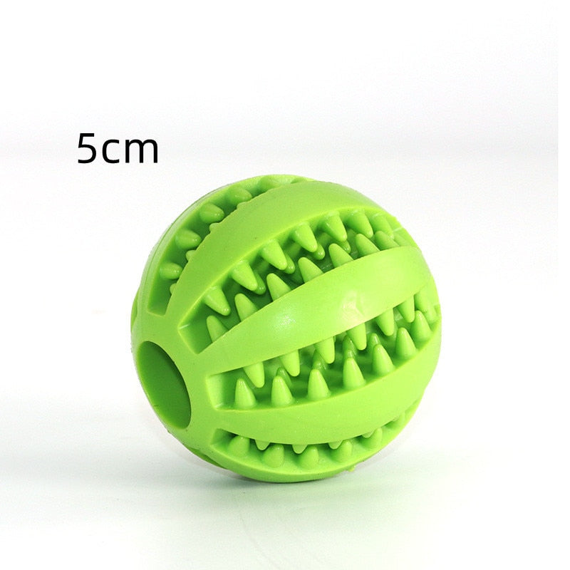 Rubber Treat Puzzle Chew Ball