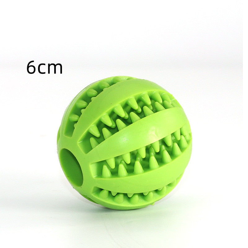 Rubber Treat Puzzle Chew Ball