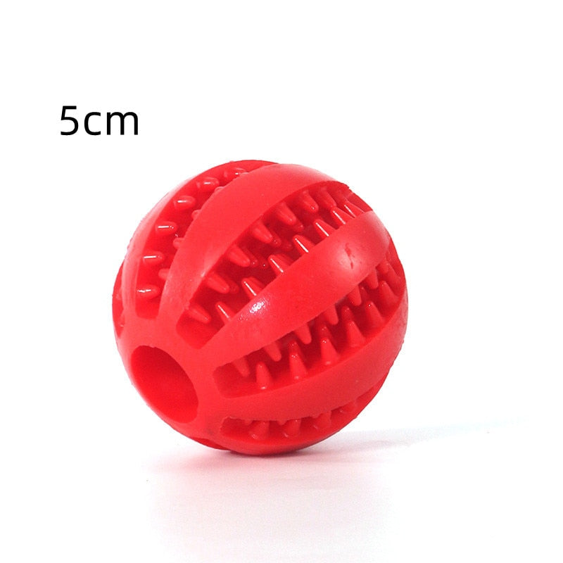 Rubber Treat Puzzle Chew Ball