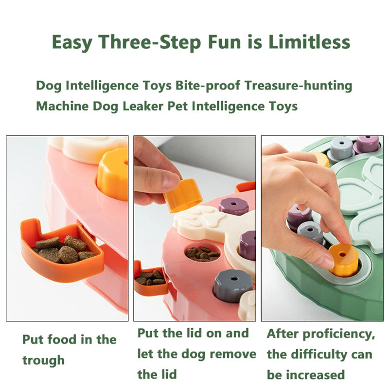 Dog Puzzle Interactive Slow Feeder Toy