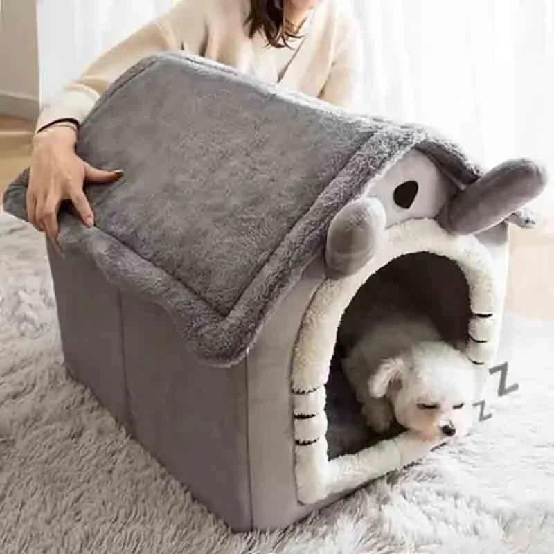 Plush Indoor Dog House