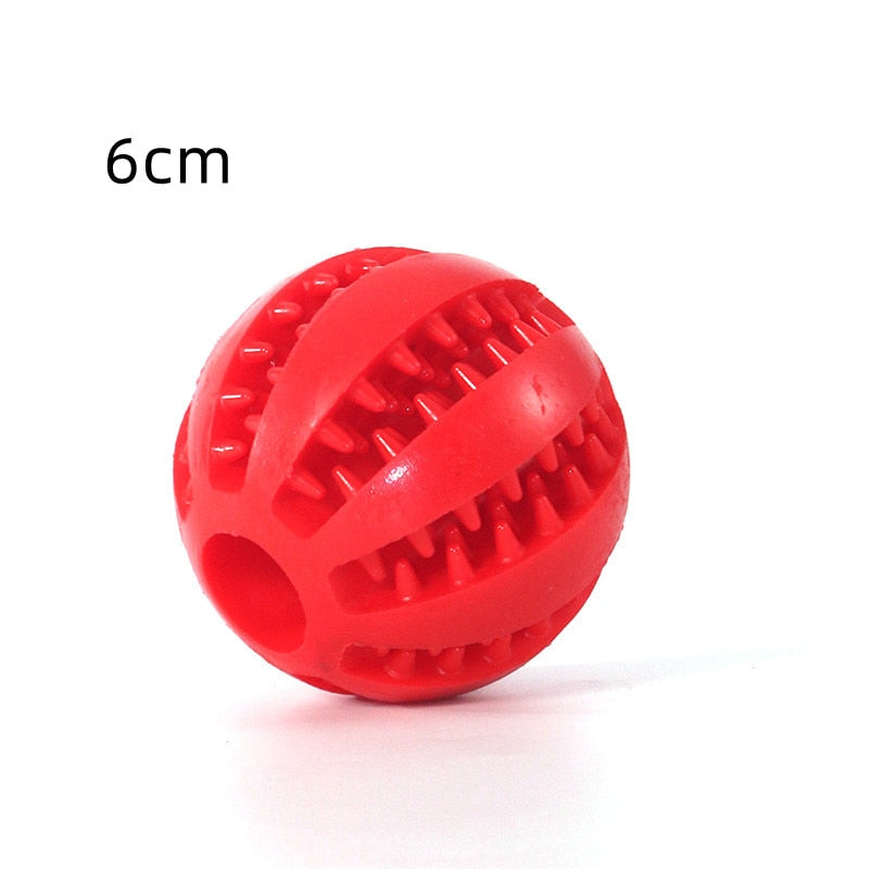 Rubber Treat Puzzle Chew Ball