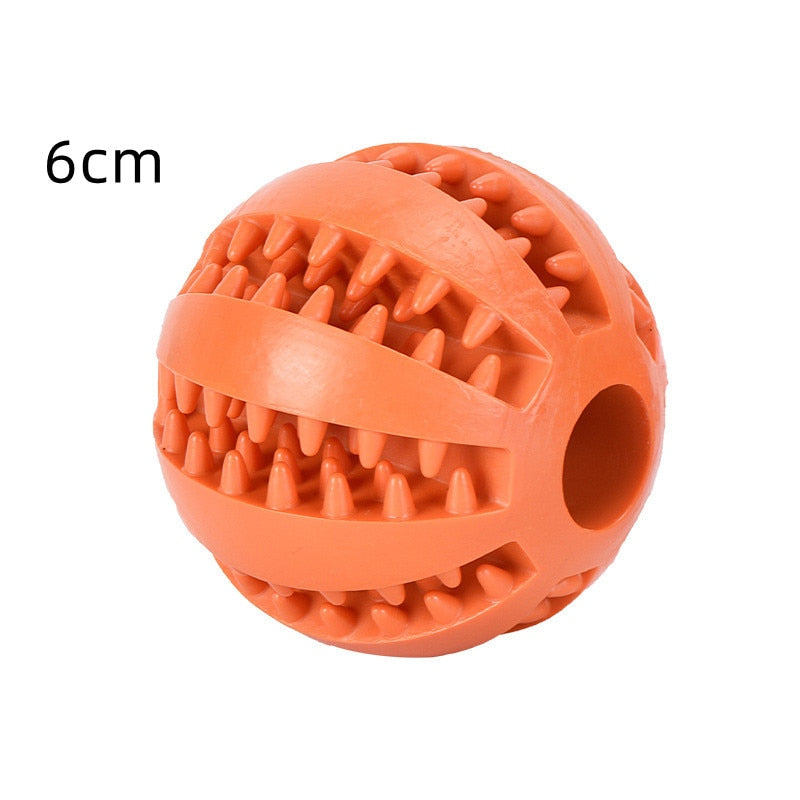 Rubber Treat Puzzle Chew Ball